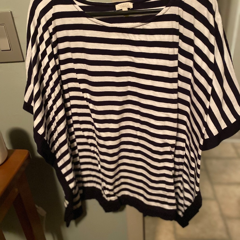 Talbots poncho top